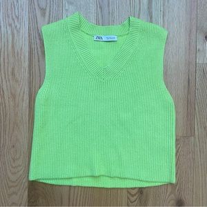 Zara sweater vest
